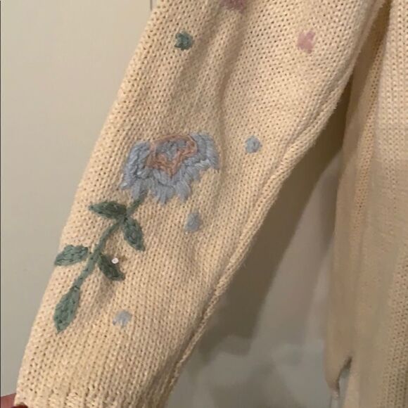 Vtg 80s/90s Westbound Petites long sweater - Picture 7 of 8